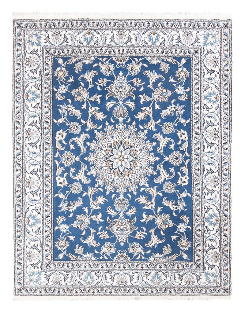 Tapis persan - Nain - Royal - 193 x 148 cm - bleu