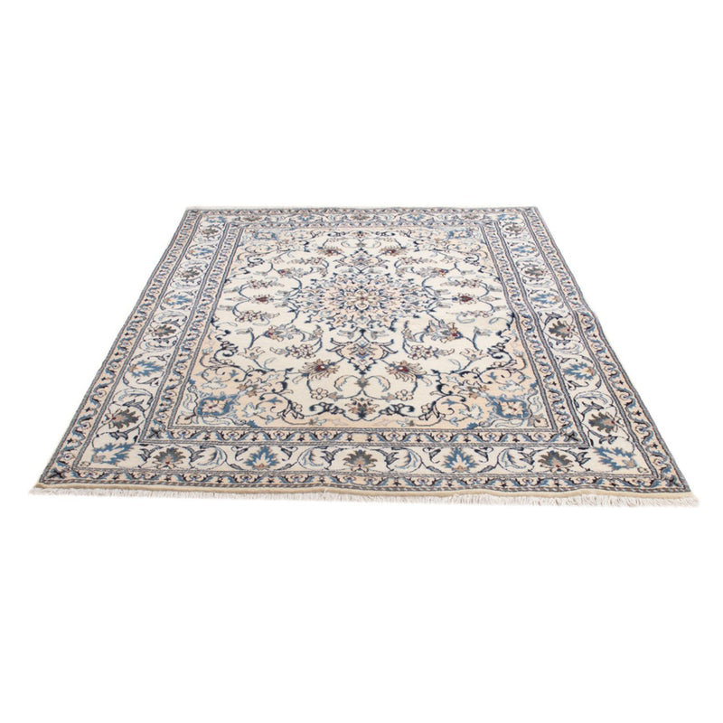 Tapis persan - Nain - Royal - 213 x 150 cm - crème