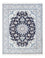 Tapis persan - Nain - Royal - 205 x 146 cm - bleu foncé