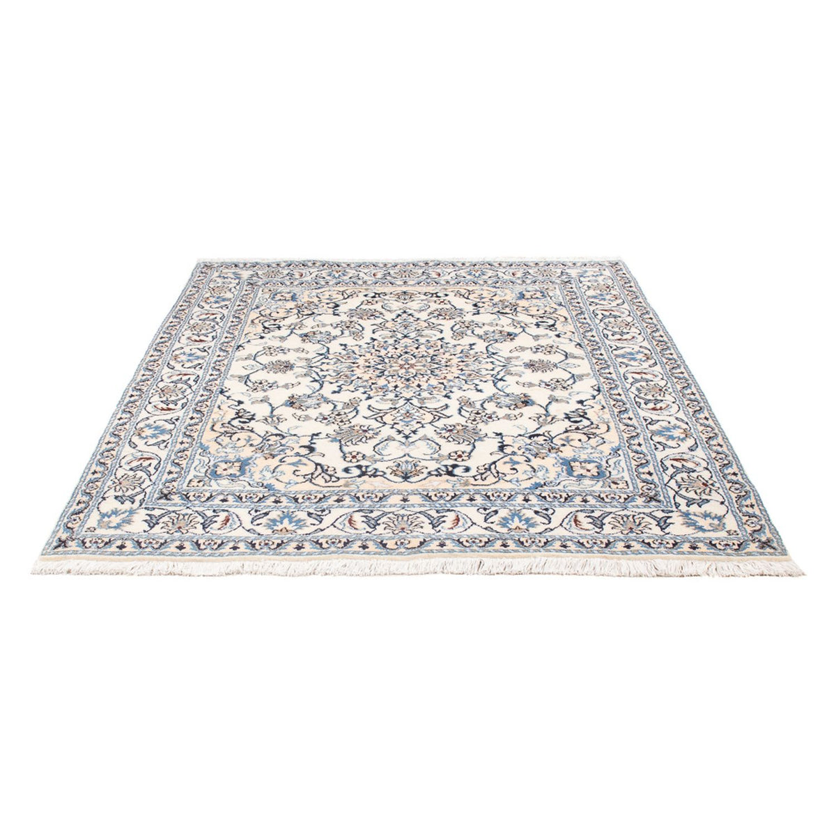 Tapis persan - Nain - Royal - 192 x 145 cm - crème