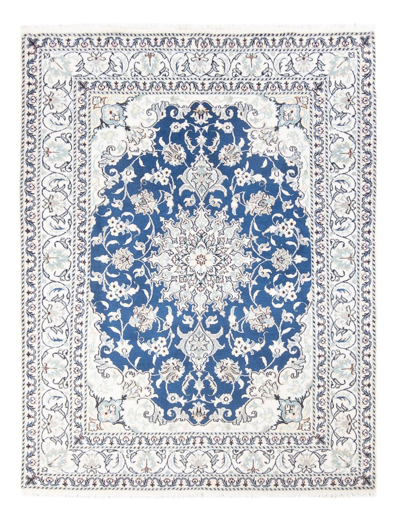 Tapis persan - Nain - Royal - 196 x 151 cm - bleu