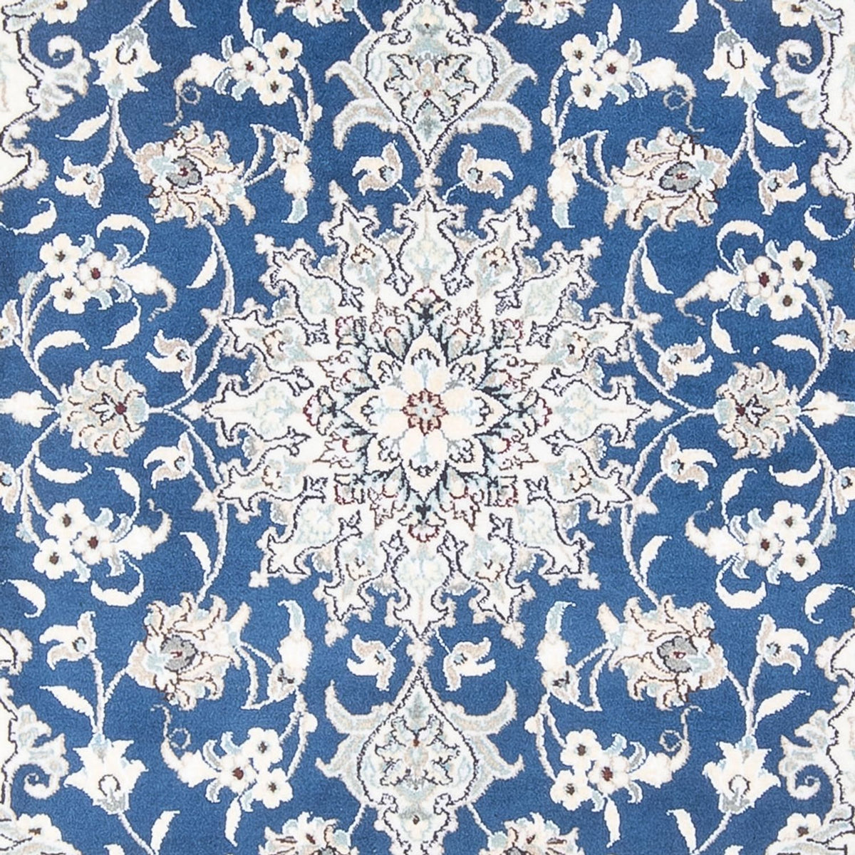 Tapis persan - Nain - Royal - 196 x 151 cm - bleu