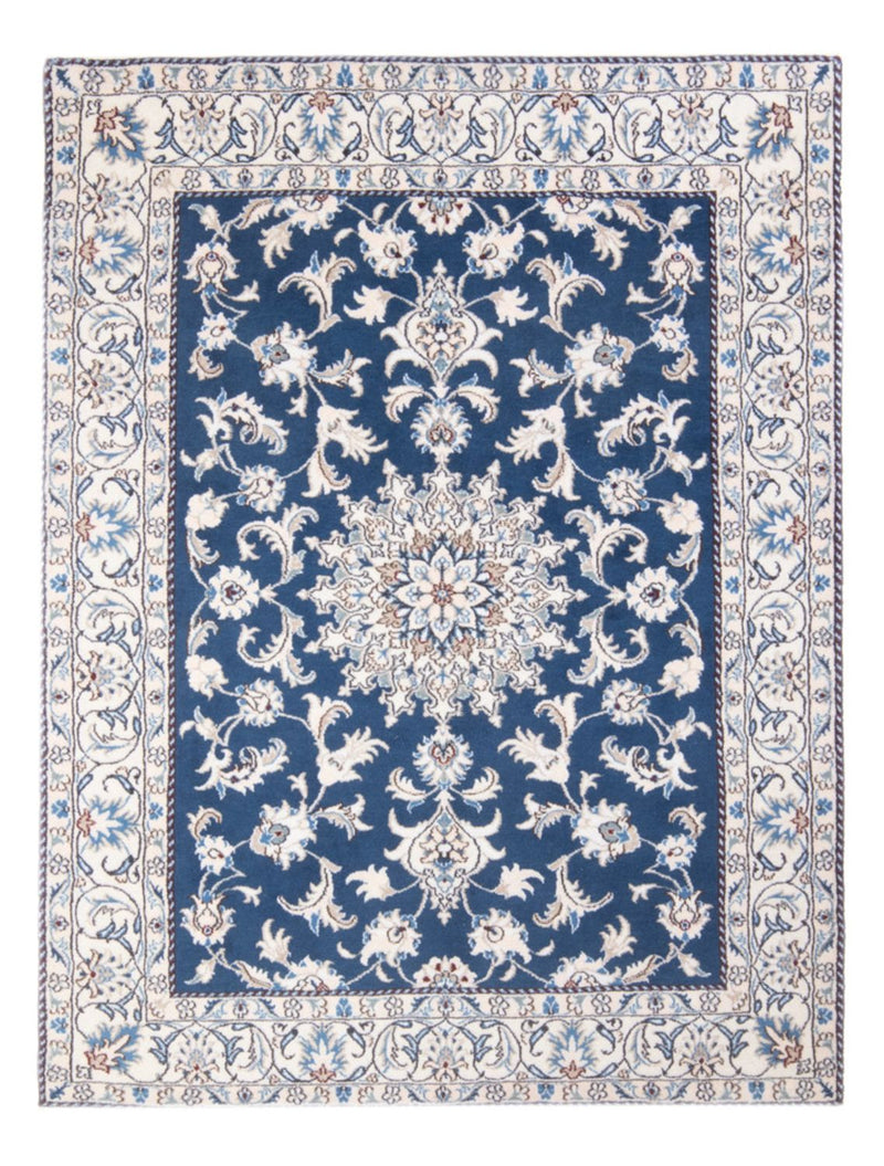 Tapis persan - Nain - Royal - 199 x 149 cm - bleu