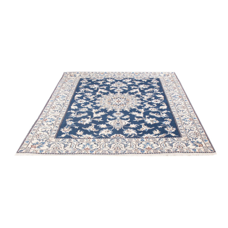 Tapis persan - Nain - Royal - 199 x 149 cm - bleu