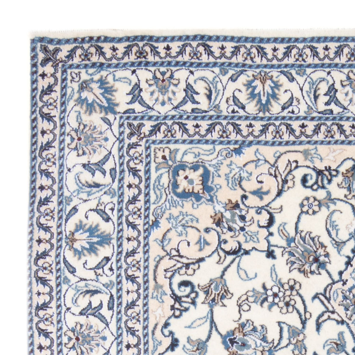 Tapis persan - Nain - Royal - 192 x 148 cm - crème