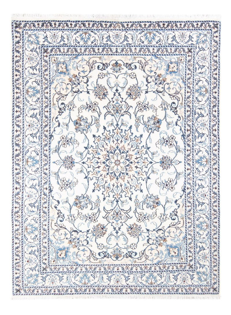 Tapis persan - Nain - Royal - 200 x 148 cm - crème