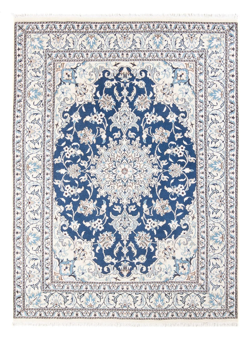 Tapis persan - Nain - Royal - 207 x 151 cm - bleu