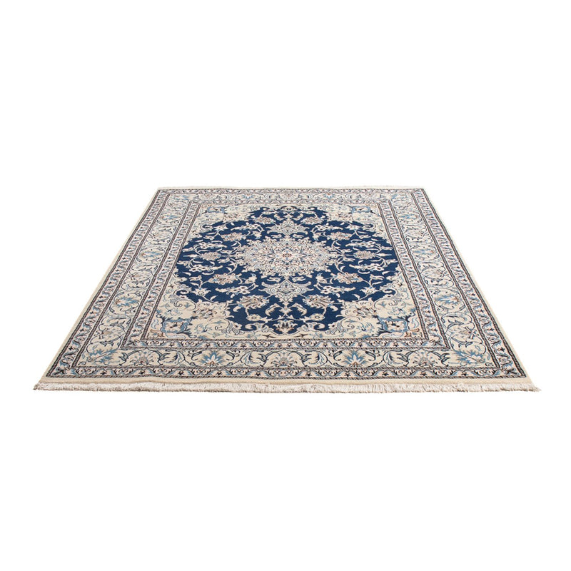 Tapis persan - Nain - Royal - 207 x 151 cm - bleu