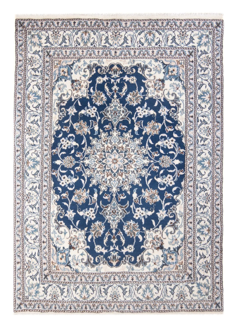 Tapis persan - Nain - Royal - 203 x 145 cm - bleu
