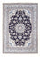 Tapis persan - Nain - Royal - 200 x 152 cm - bleu foncé