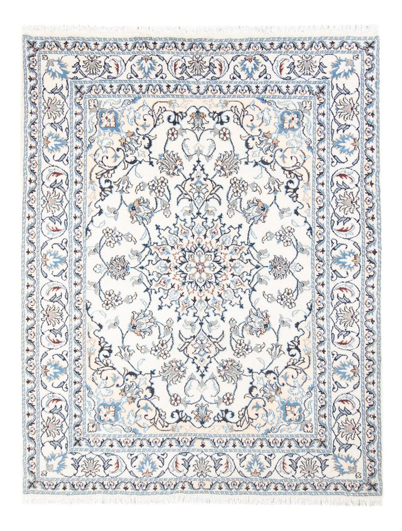 Tapis persan - Nain - Royal - 200 x 143 cm - crème