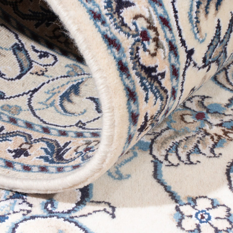 Tapis persan - Nain - Royal - 202 x 147 cm - crème