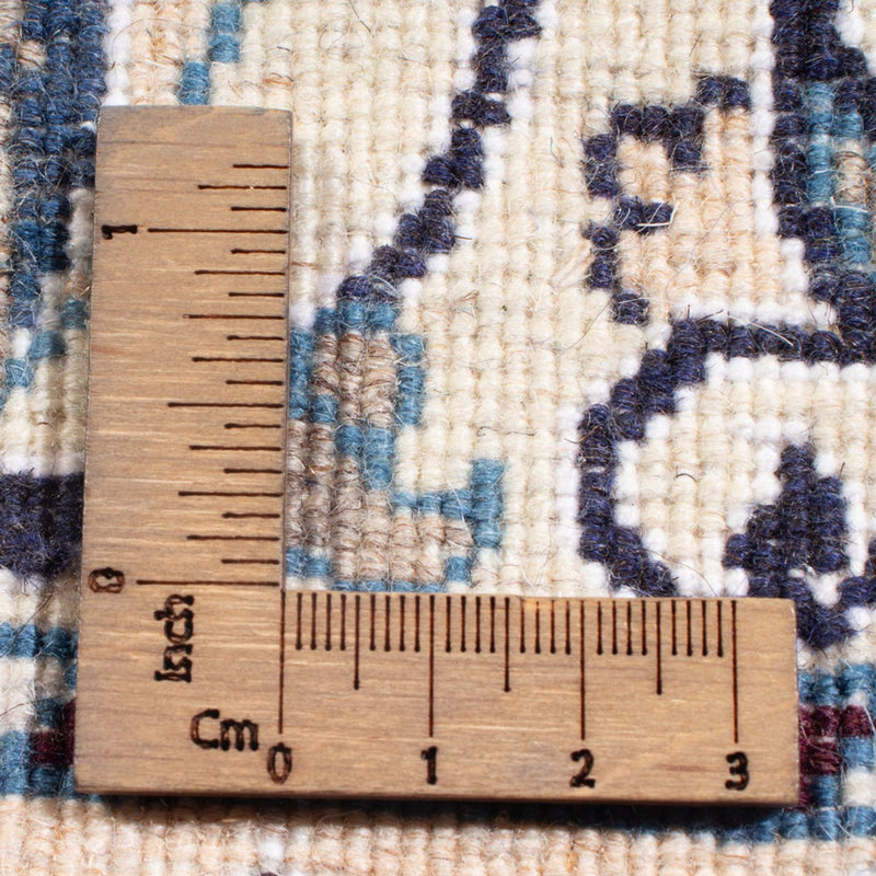 Tapis persan - Nain - Royal - 202 x 147 cm - crème