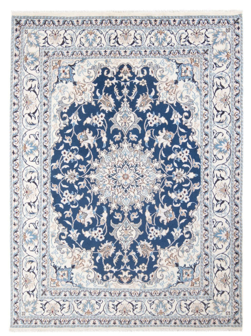 Tapis persan - Nain - Royal - 200 x 148 cm - bleu
