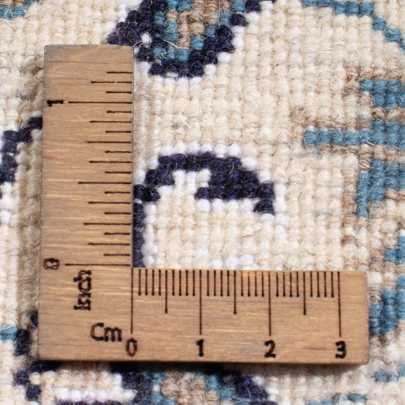 Tapis persan - Nain - Royal - 194 x 149 cm - bleu foncé