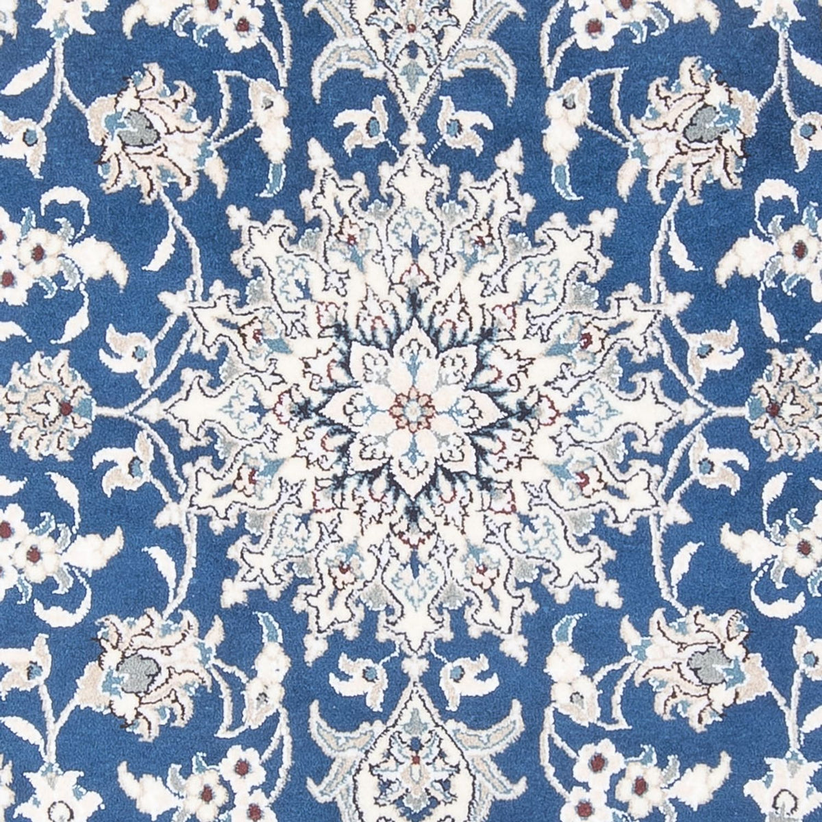 Tapis persan - Nain - Royal - 195 x 148 cm - bleu