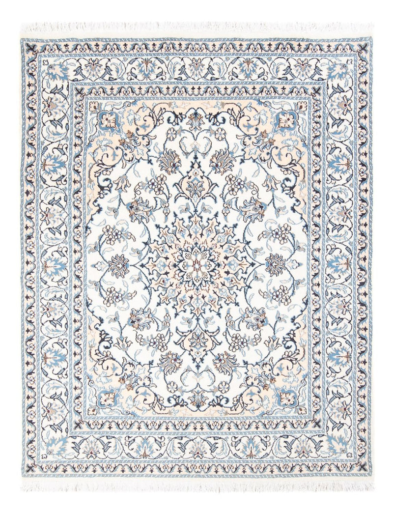 Tapis persan - Nain - Royal - 190 x 148 cm - crème