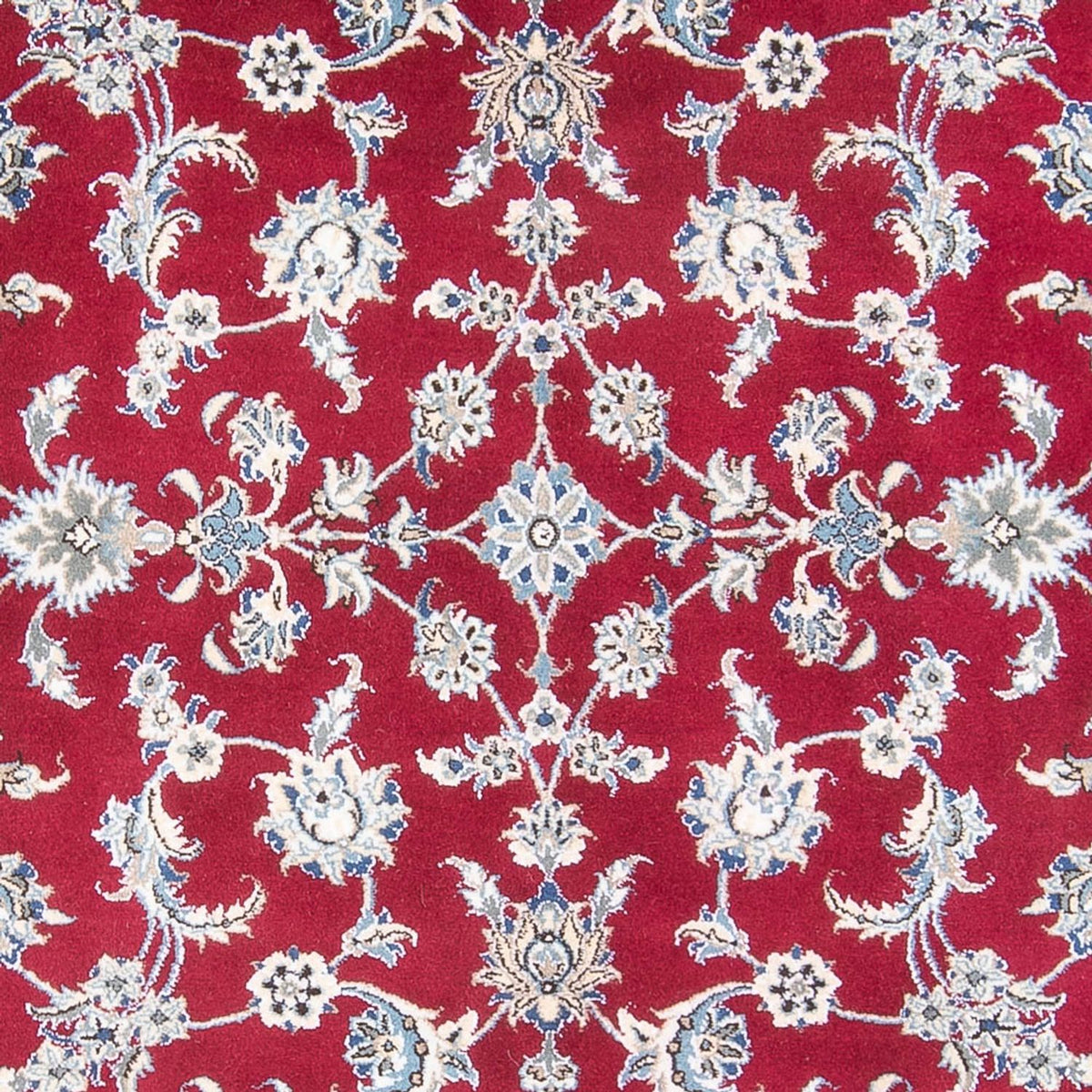 Tapis persan - Nain - 294 x 193 cm - rouge