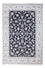 Tapis persan - Nain - 288 x 191 cm - bleu foncé