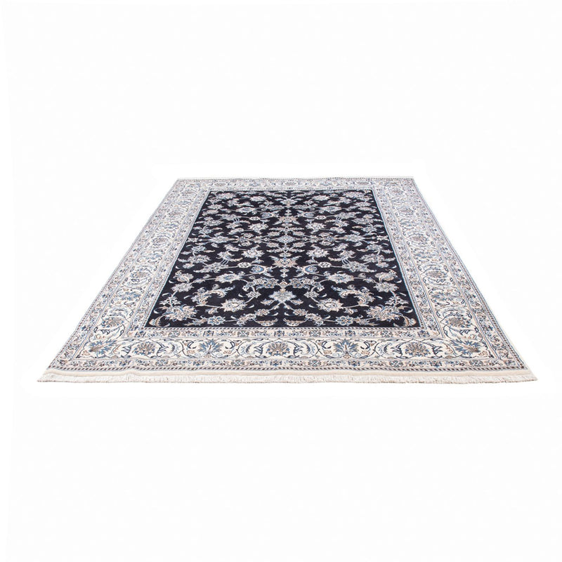 Tapis persan - Nain - 288 x 191 cm - bleu foncé
