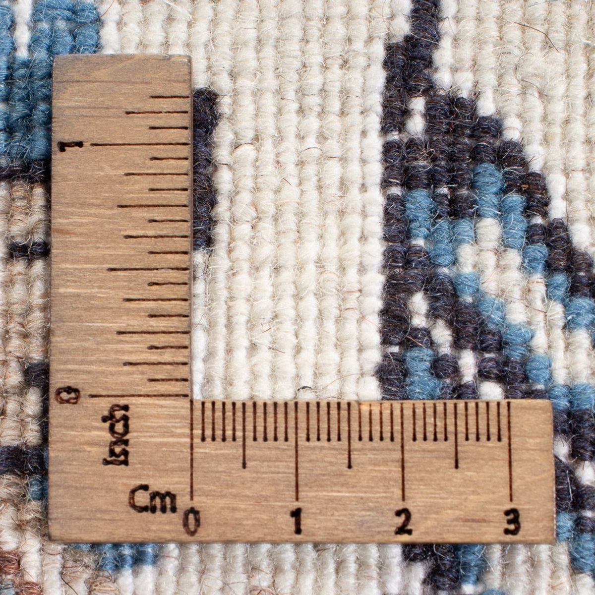 Tapis persan - Nain - 292 x 198 cm - bleu foncé