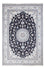 Tapis persan - Nain - 295 x 191 cm - bleu foncé