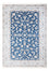 Tapis persan - Nain - 296 x 196 cm - bleu