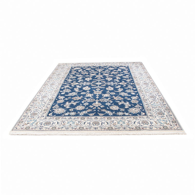 Tapis persan - Nain - 296 x 196 cm - bleu