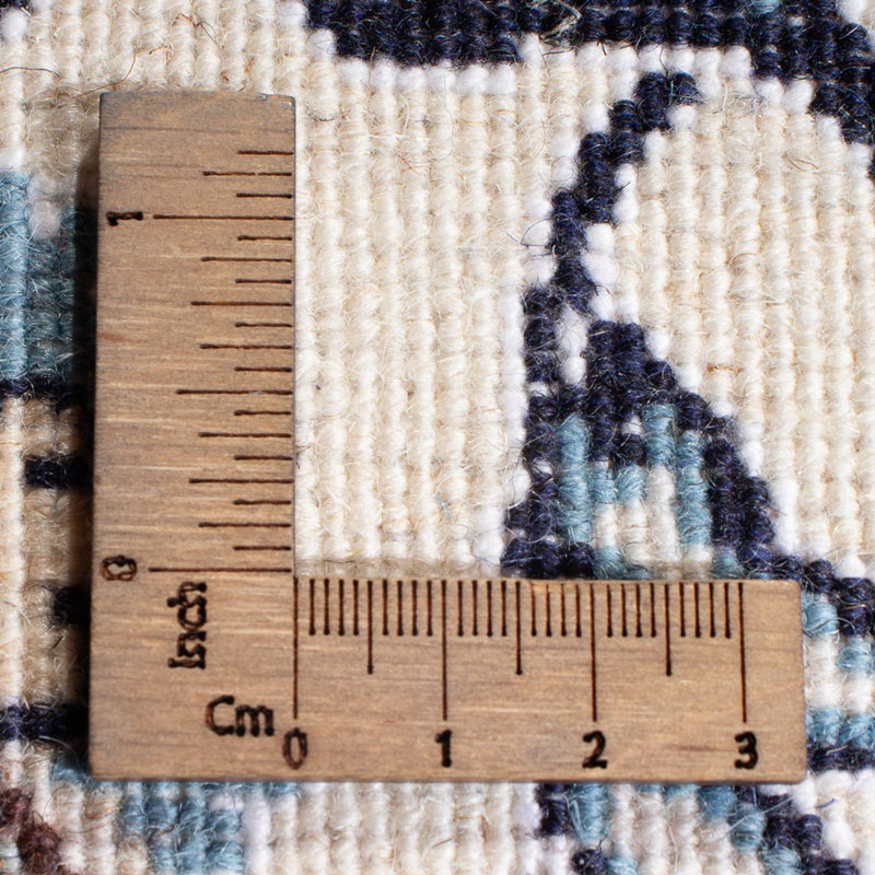 Tapis persan - Nain - 296 x 196 cm - bleu