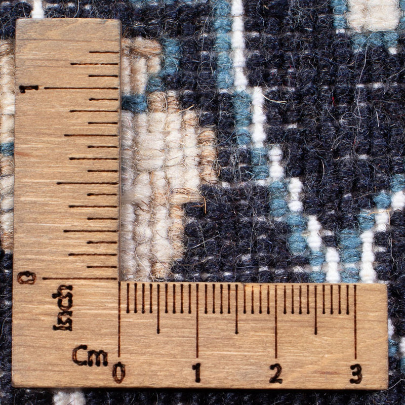 Tapis persan - Nain - Royal - 90 x 60 cm - bleu foncé