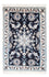 Tapis persan - Nain - Royal - 90 x 60 cm - bleu foncé