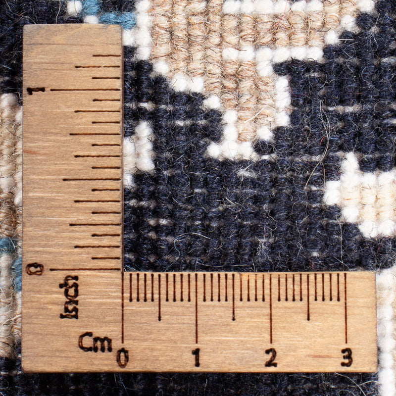 Tapis persan - Nain - Royal - 90 x 60 cm - bleu foncé