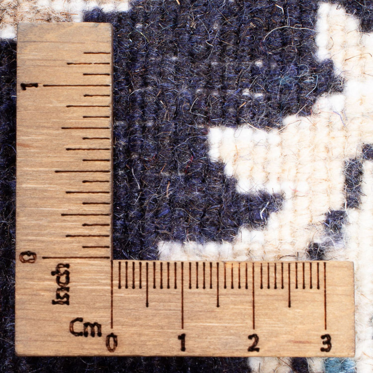 Tapis persan - Nain - Royal - 90 x 60 cm - bleu foncé