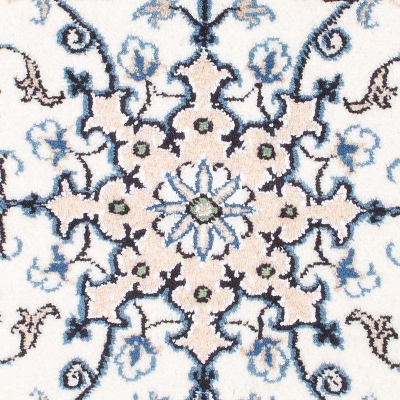 Tapis persan - Nain - Royal - 90 x 60 cm - crème