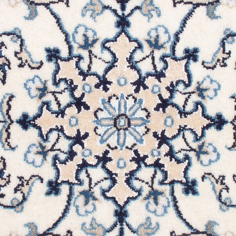 Tapis persan - Nain - Royal - 90 x 60 cm - crème