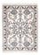 Tapis persan - Nain - Royal - 90 x 60 cm - crème
