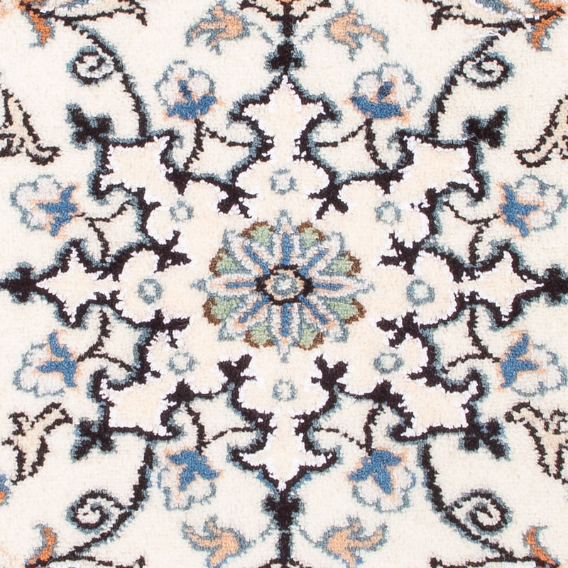 Tapis persan - Nain - Royal - 90 x 60 cm - crème