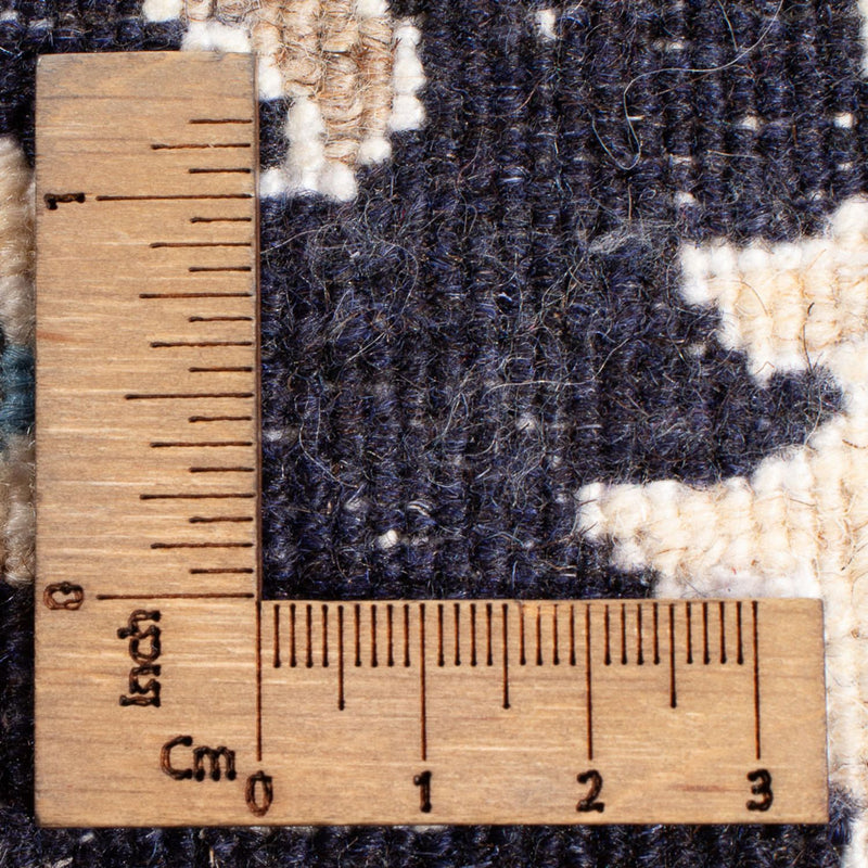 Tapis persan - Nain - Royal - 90 x 60 cm - bleu foncé