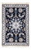 Tapis persan - Nain - Royal - 90 x 60 cm - bleu foncé