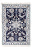 Tapis persan - Nain - Royal - 90 x 60 cm - bleu foncé