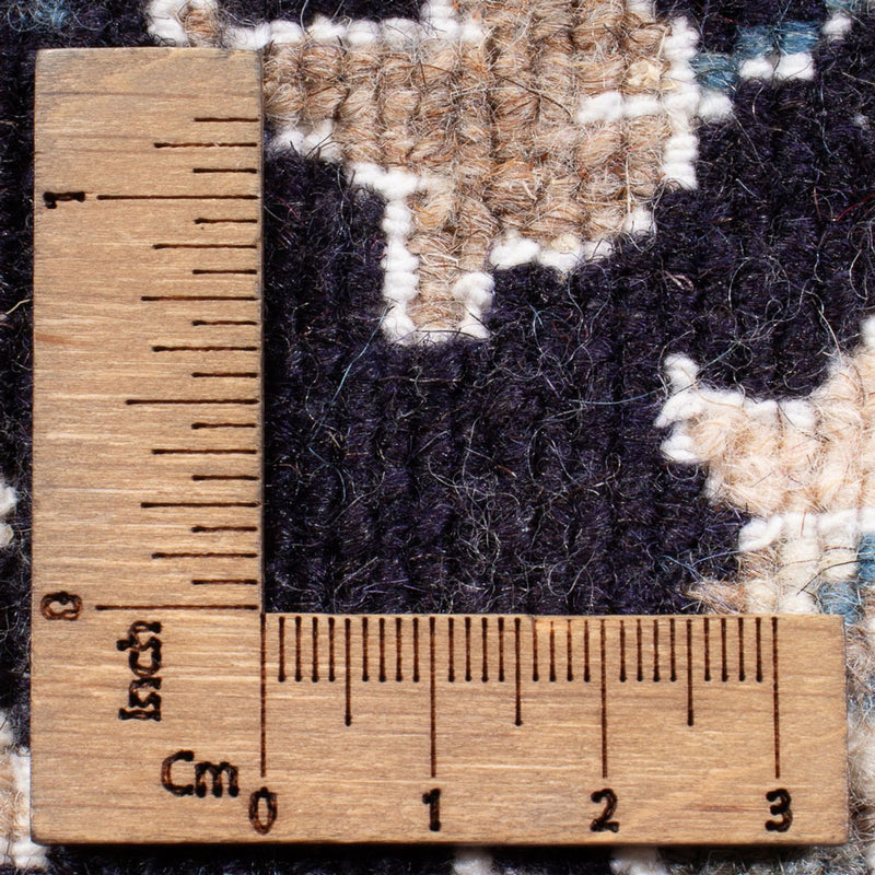 Tapis persan - Nain - Royal - 90 x 60 cm - bleu foncé