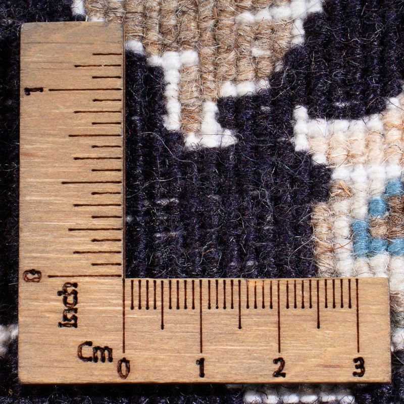 Tapis persan - Nain - Royal - 90 x 60 cm - bleu foncé