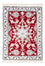 Tapis persan - Nain - Royal - 90 x 60 cm - rouge