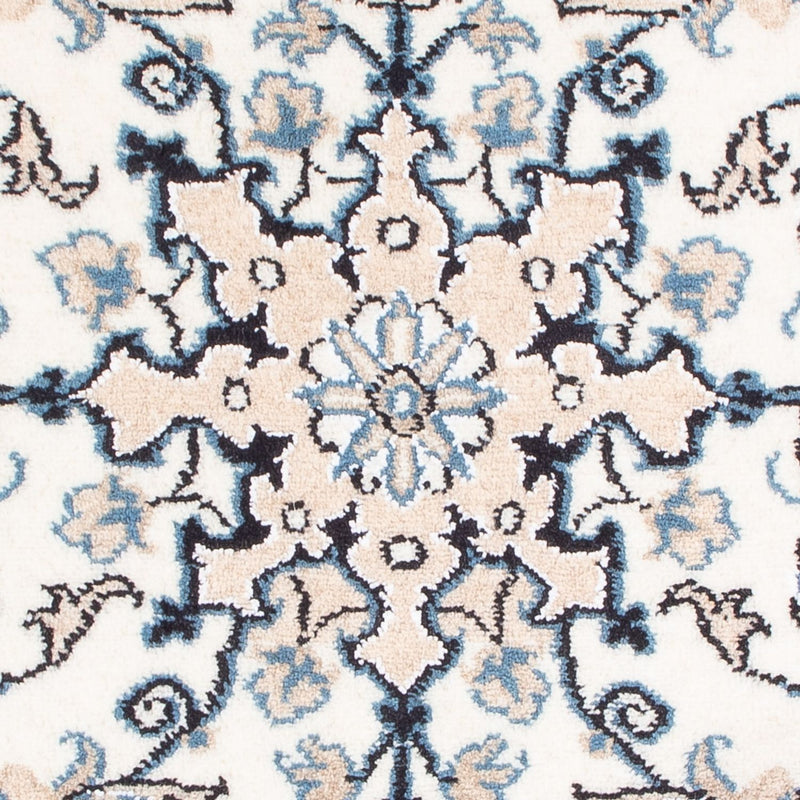 Tapis persan - Nain - Royal - 90 x 60 cm - crème
