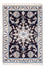 Tapis persan - Nain - Royal - 90 x 60 cm - bleu foncé
