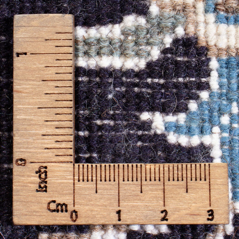 Tapis persan - Nain - Royal - 90 x 60 cm - bleu foncé