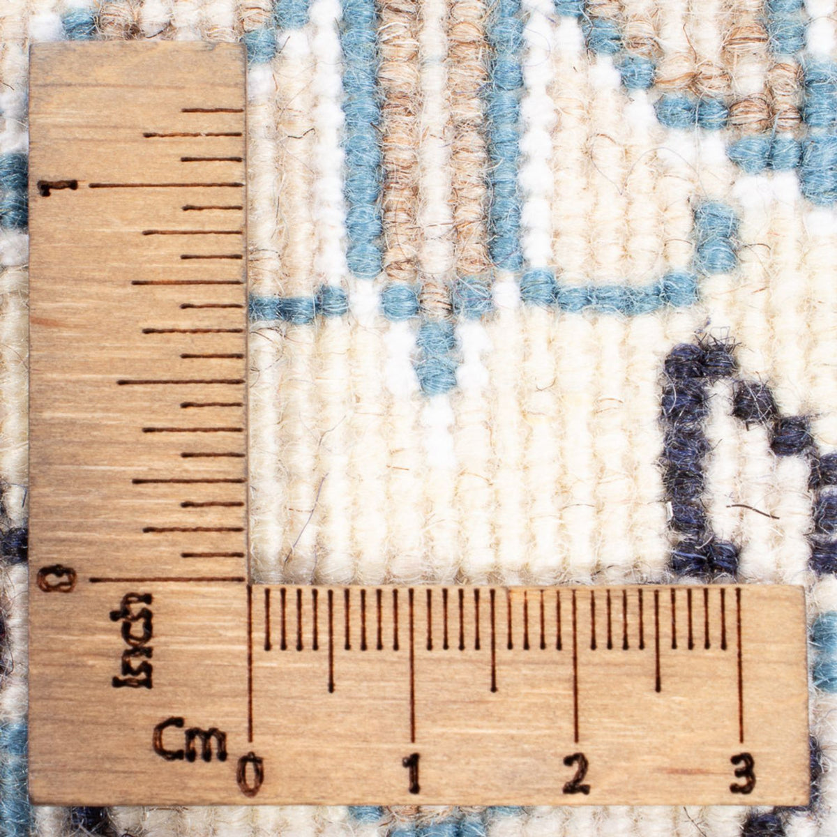 Tapis persan - Nain - Royal - 90 x 60 cm - bleu foncé