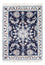 Tapis persan - Nain - Royal - 90 x 60 cm - bleu foncé
