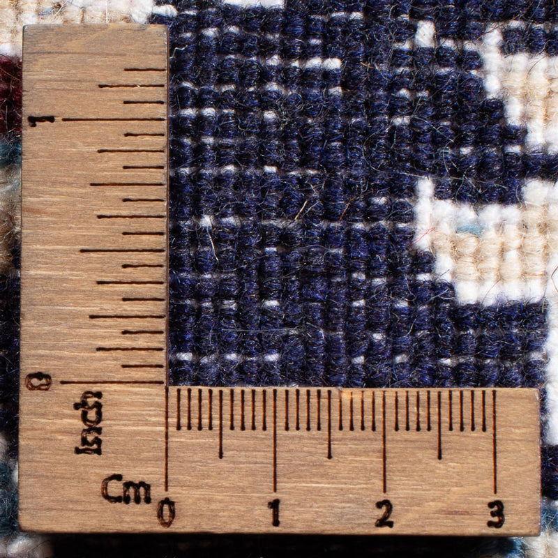 Tapis persan - Nain - Royal - 90 x 60 cm - bleu foncé