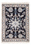 Tapis persan - Nain - Royal - 90 x 60 cm - bleu foncé
